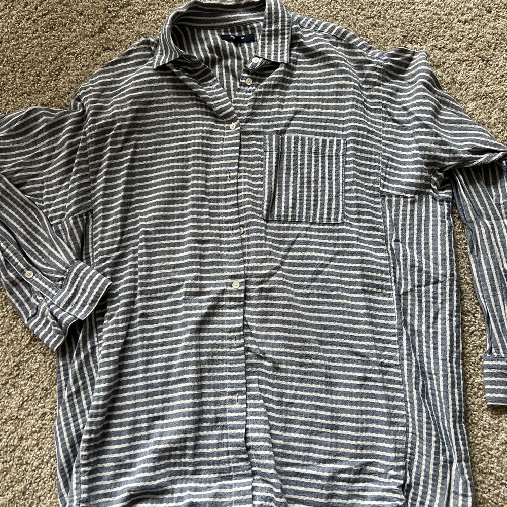 Oversized dress shirt